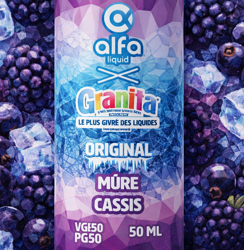 Alfaliquid Granita Blackcurrant E-Liquid