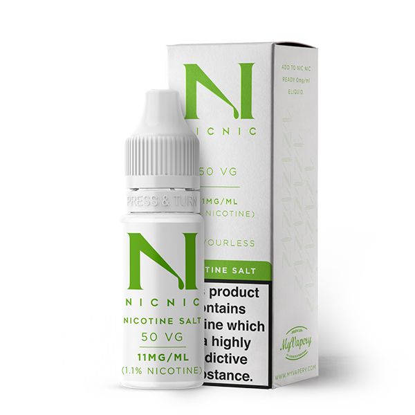 nic-nic-salt-booster-11mg.jpeg Nic Nic Nicotine Salt Booster 50/50 - 11mg